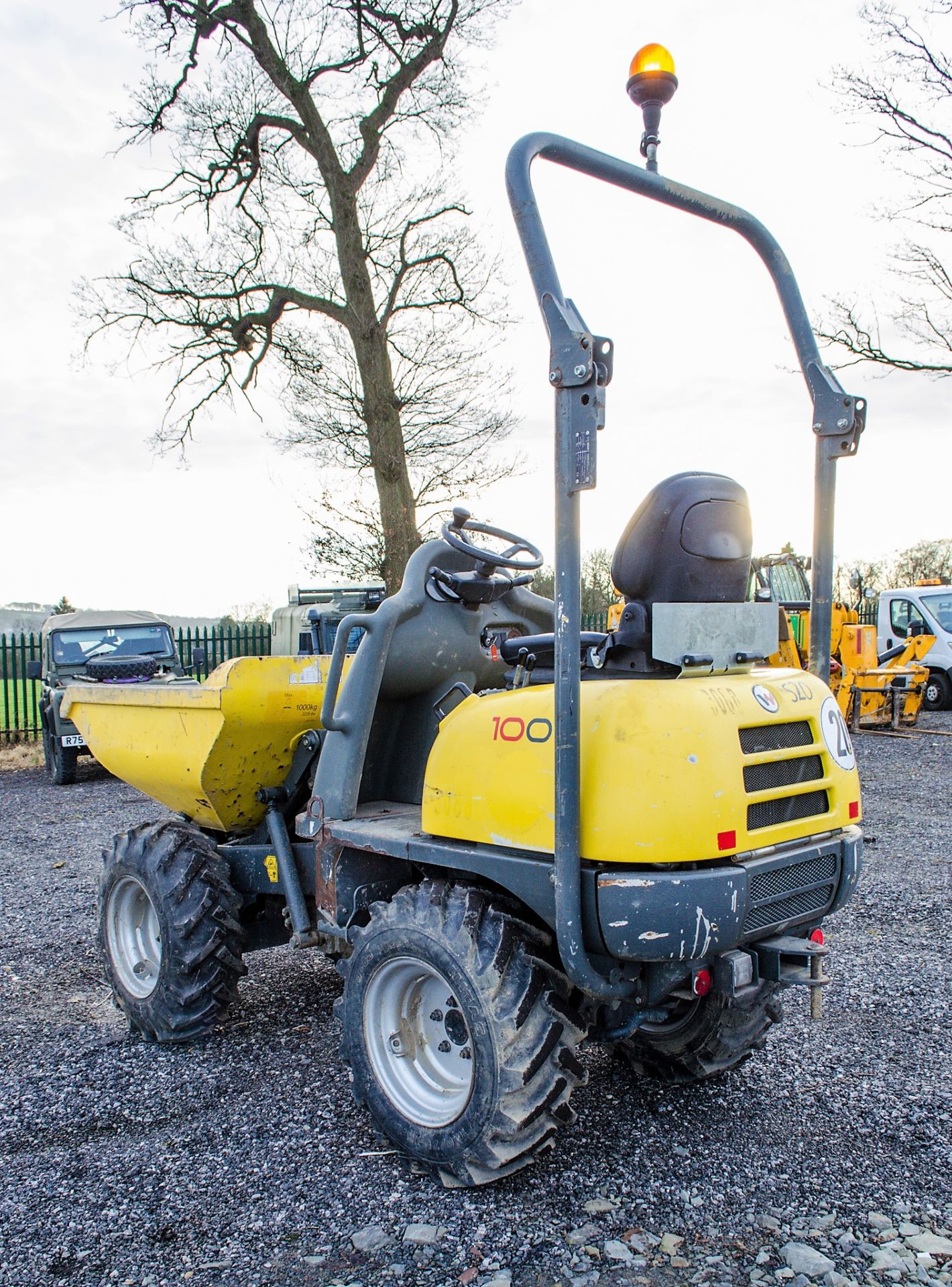 Wacker Neuson 1 tonne hi-tip dumper Year: 2016 S/N: PAL00726 Recorded Hours: 11253 DPR020 - Image 2 of 19