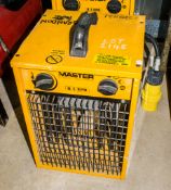 Master B3 EPB 110v fan heater
