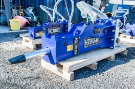 Hirox HDX-20 hydraulic breaker to suit 4 to 8 tonne machine Year: 2021 c/w tool kit ** New &