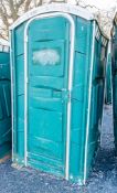 Plastic portable toilet