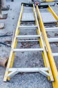 5 tread glass fibre framed step ladder