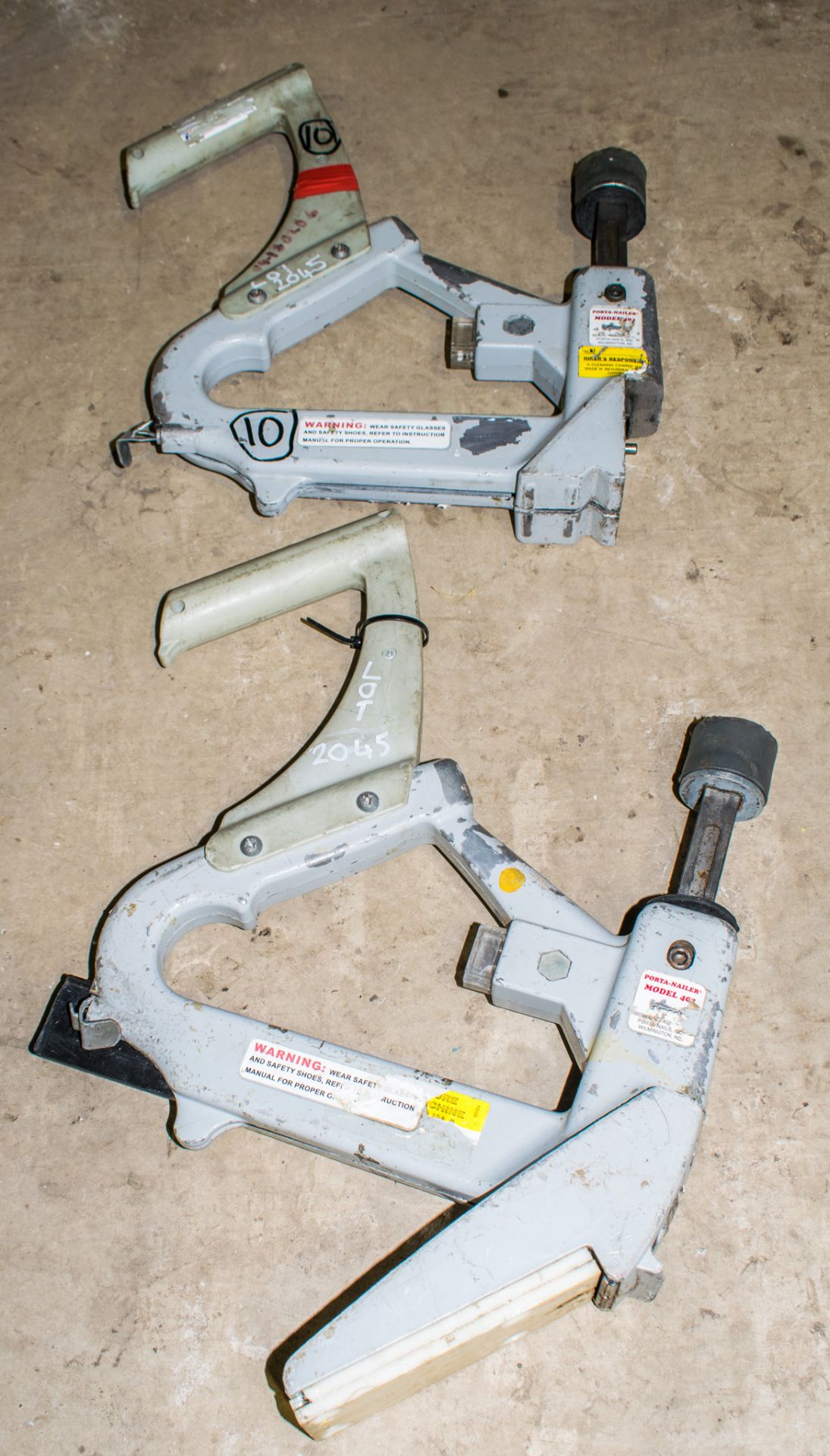 2 - Porta nailer floor board nailers