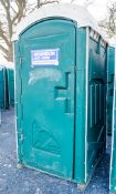 Plastic portable toilet