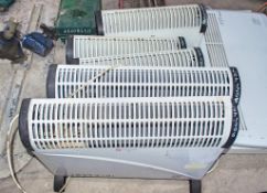 7 - 240v convection heaters