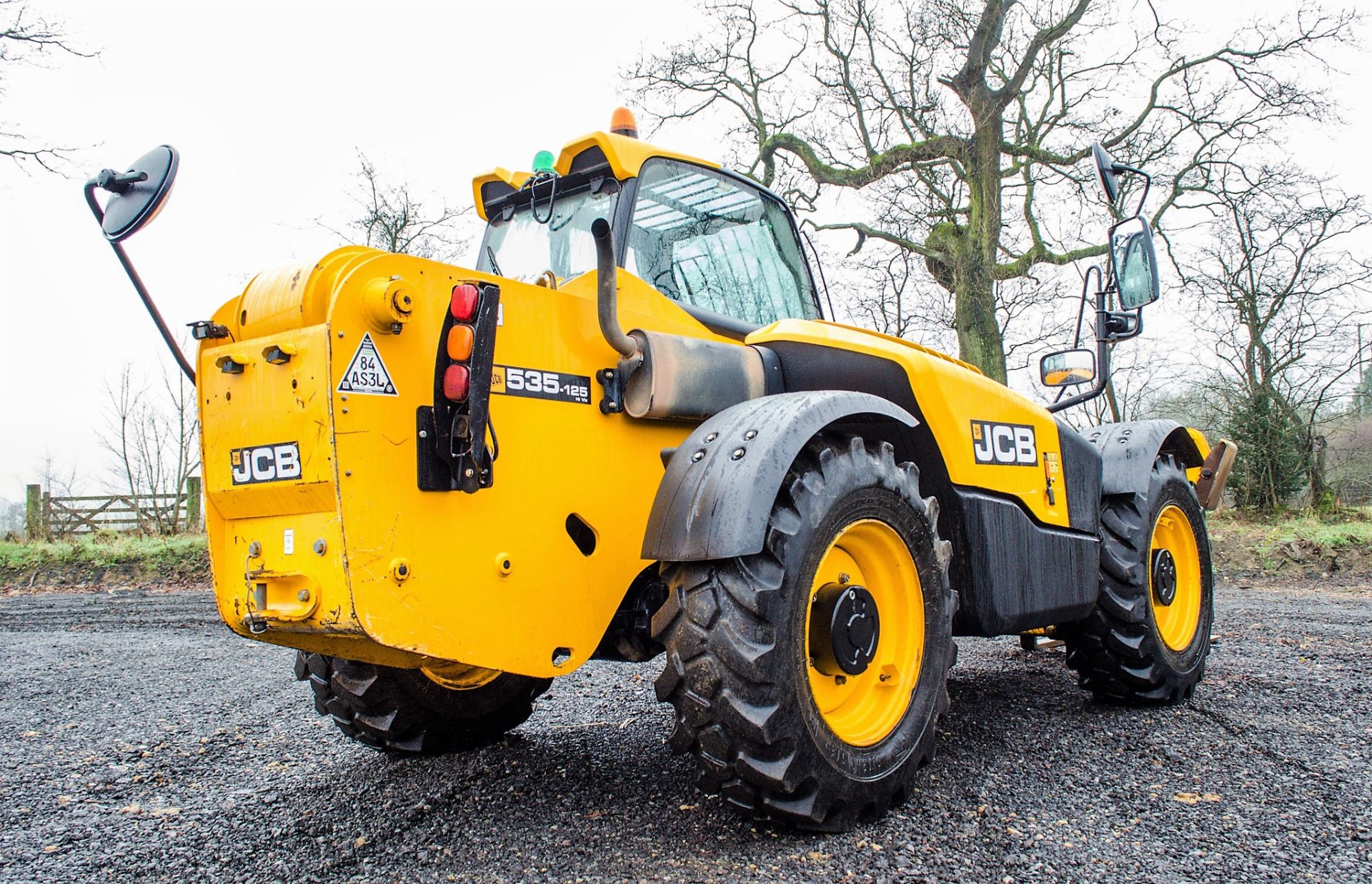 JCB 535-125 Hi-Viz 12.5 metre telescopic handler Year: 2018 S/N: 2573293 Recorded Hours: 3651 c/w - Image 3 of 20