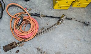 2 - gas blow torches & hoses