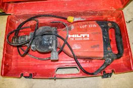 Hilti TE1000-AVR 110v breaker c/w carry case A639242