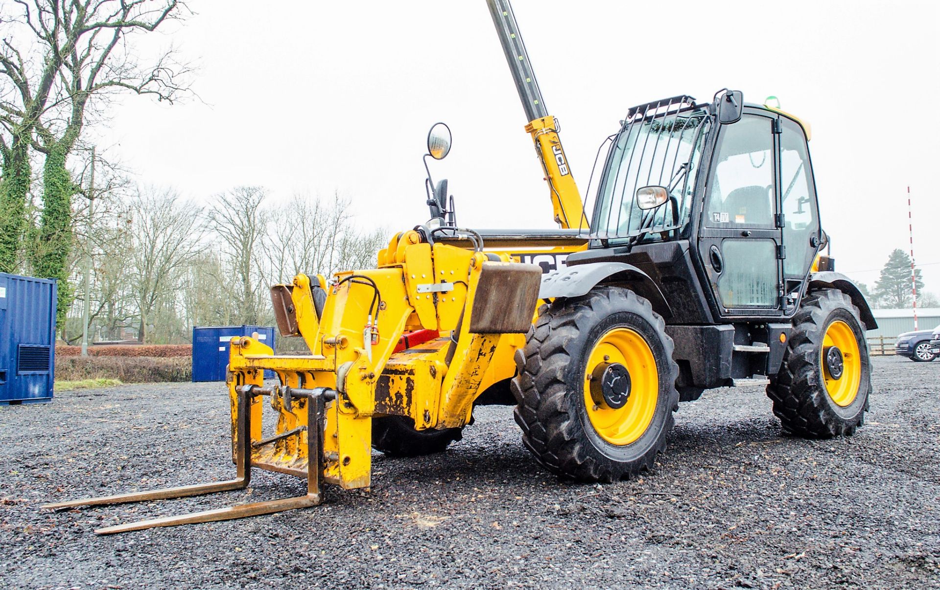 JCB 535-125 Hi-Viz 12.5 metre telescopic handler Year: 2018 S/N: 2573293 Recorded Hours: 3651 c/w