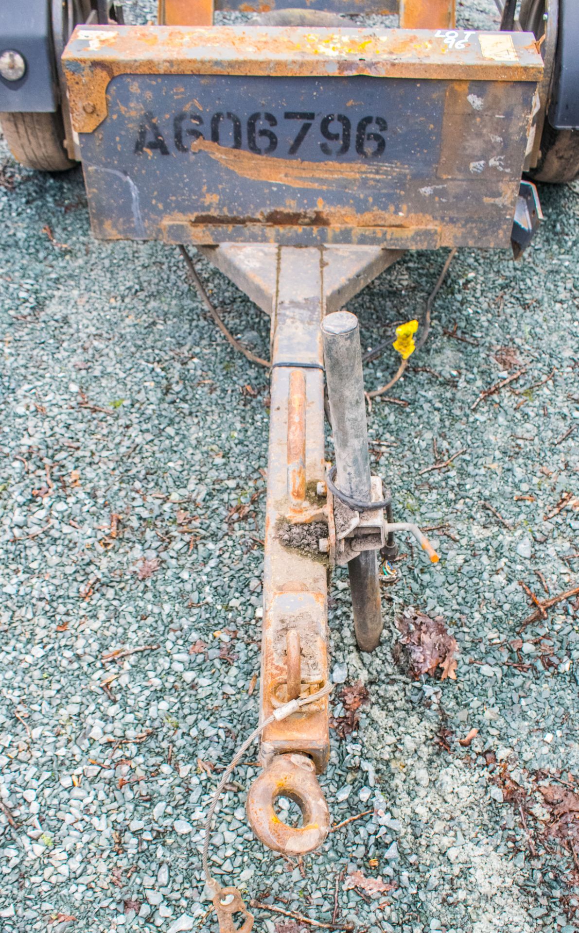 Pedestrian roller trailer A606796 - Image 3 of 4