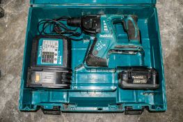Makita BHR262 36v SDS rotary hammer drill c/w charger, battery & carry case