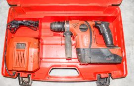Hilti TE6-A36 36v cordless SDS rotary hammer drill c/w charger, battery & carry case BETE60727H