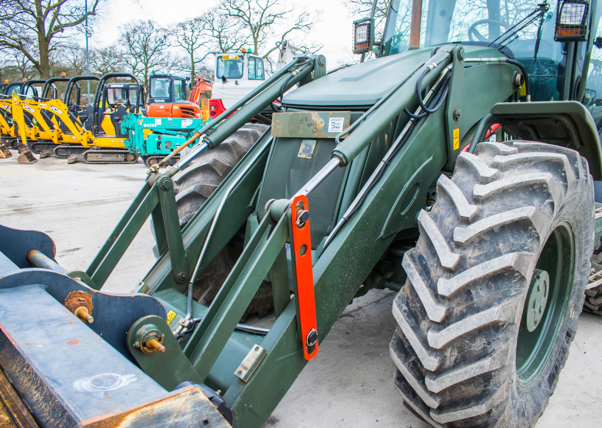 JCB 4CX Sitemaster backhoe loader  Year: 2010 S/N: 2004062 Recorded Hours: 2988 c/w spare wheel & - Image 15 of 25