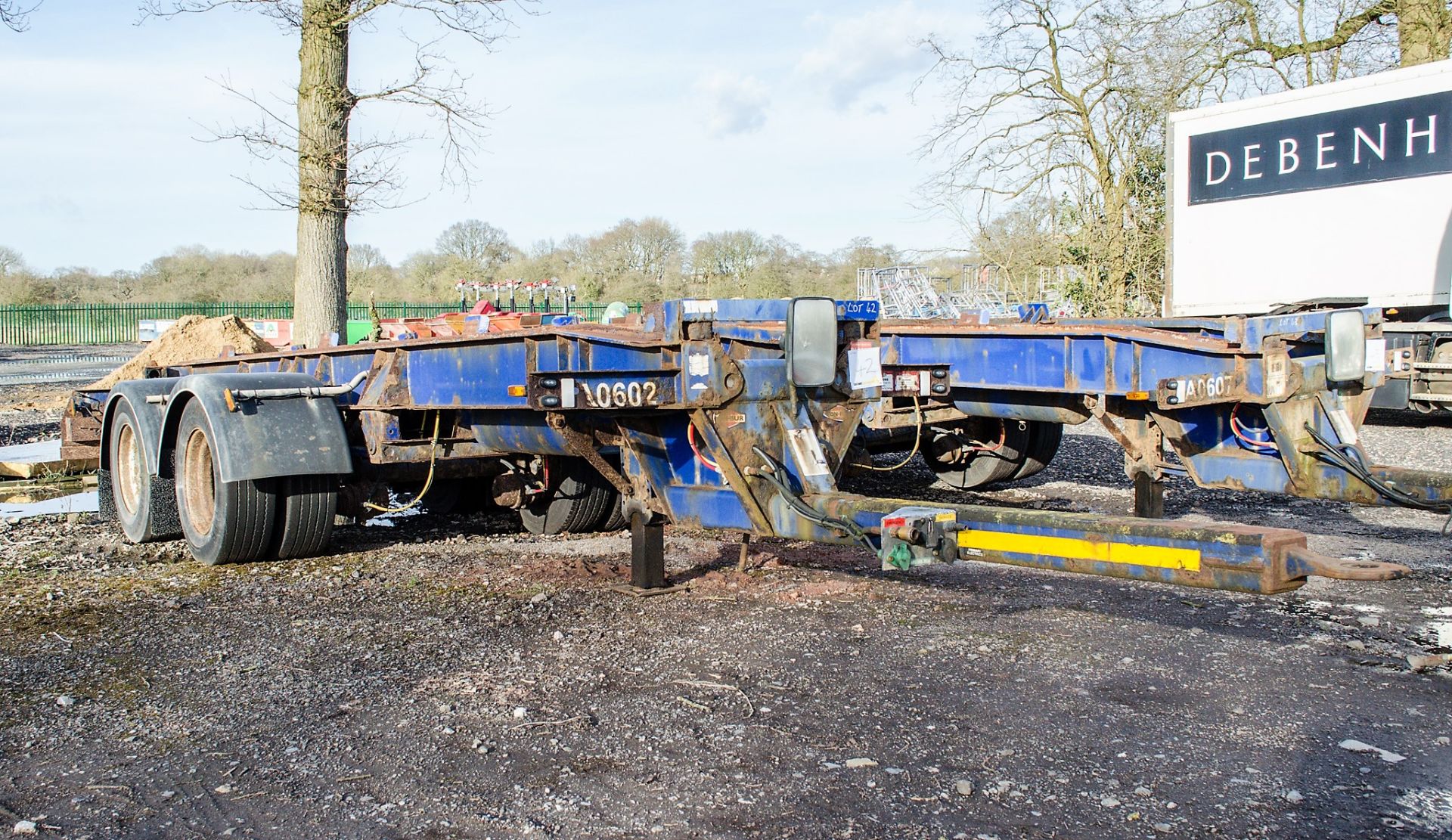 Donbur DC18BS tandem axle draw bar trailer Year: 2006 S/N: 50583 Identification Number: C224485 ** - Image 2 of 7