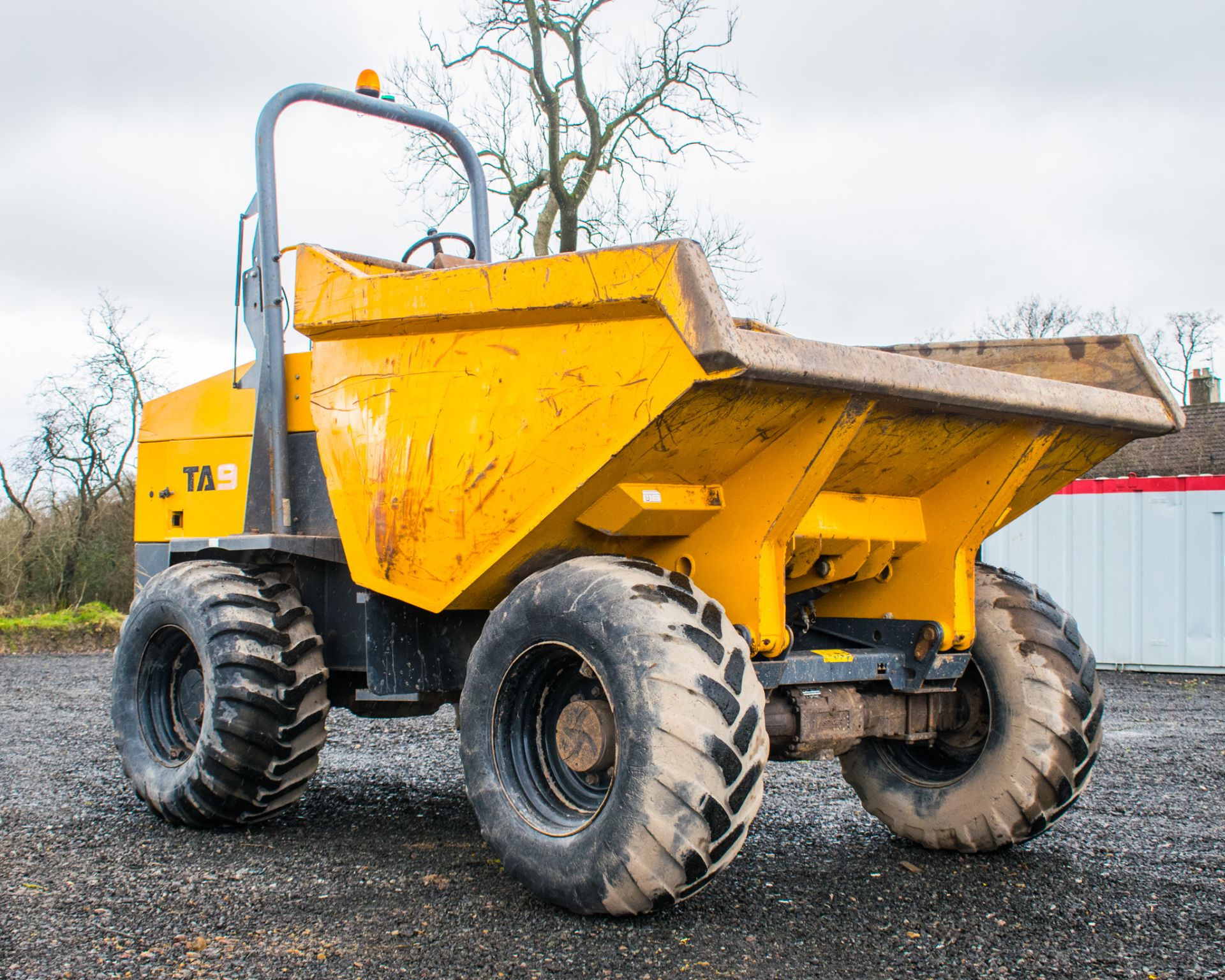 Terex TA9 9 tonne straight skip dumper Year: 2014 S/N: PK4977 Recorded Hours: Not displayed (Clock - Image 2 of 18