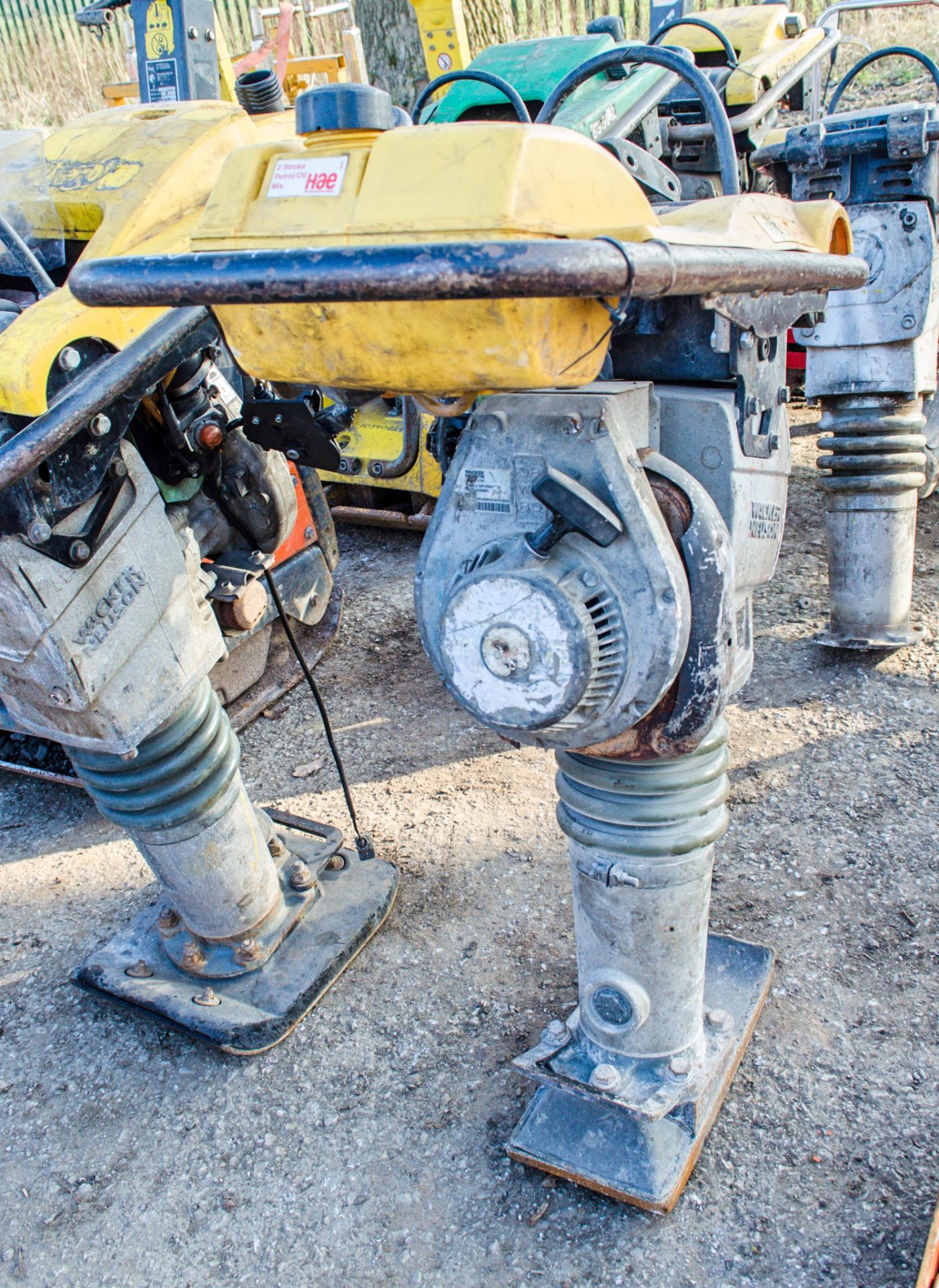 Wacker Neuson BS50-2 petrol driven trench compactor - Image 2 of 2