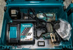 Makita 18v 1/2 inch cordless impact wrench c/w charger, battery & carry case A1113944