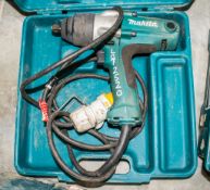 Makita TW0250 110v 1/2 inch drive impact wrench c/w carry case