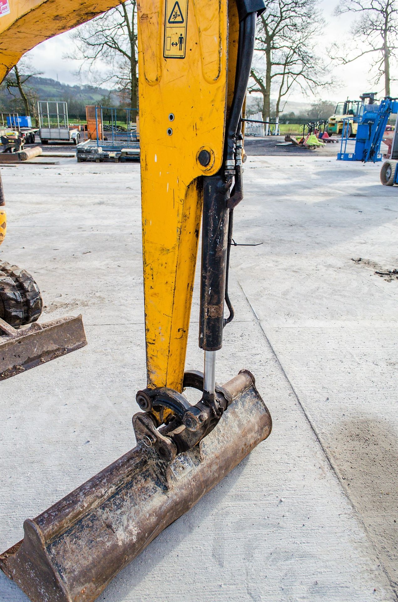 JCB 801.4 1.5 CTS tonne rubber tracked mini excavator Year: 2014 S/N: 2078489 Recorded Hours: 1224 - Image 14 of 20