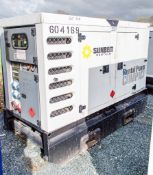 SDMO R66 diesel driven generator Year: 2013 Recorded Hours: 19,083 A604169