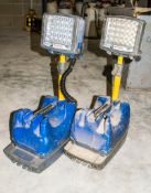 2 - K9 cordless inspection lamps ** No chargers **