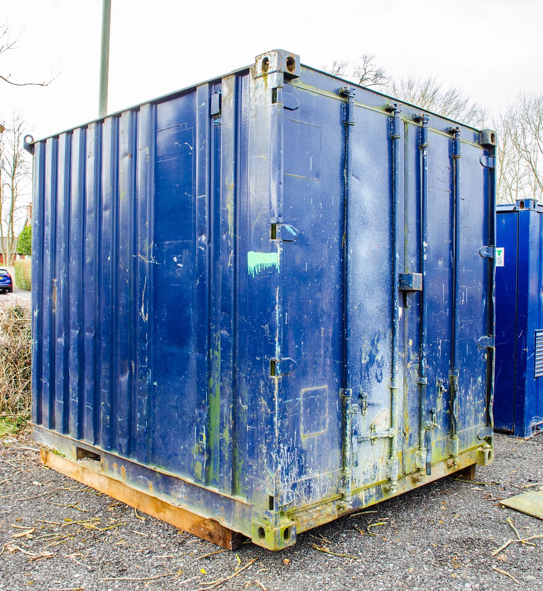 10 ft x 8 ft steel container - Image 2 of 4