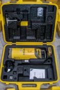 Topcon TP-L4 pipe laser c/w battery, charger, receiver & carry case BO35 0007