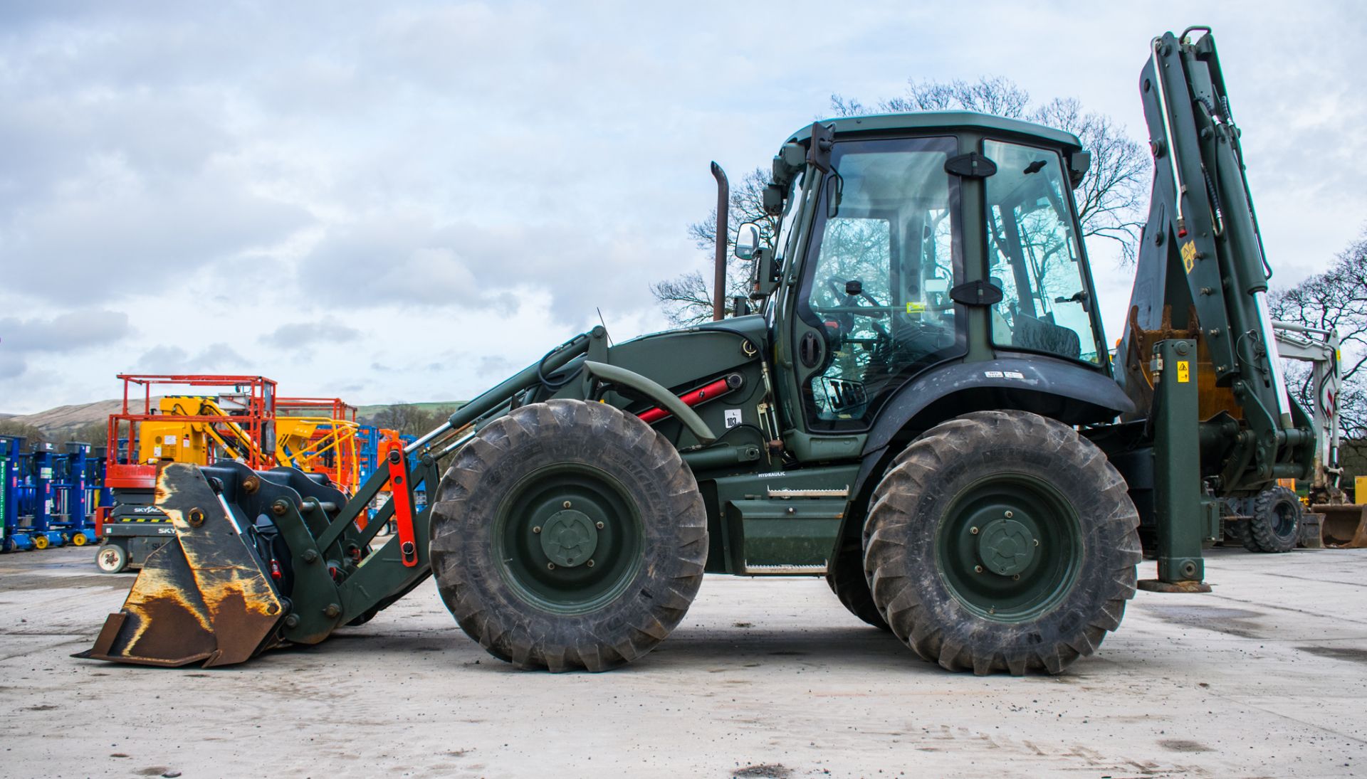 JCB 4CX Sitemaster backhoe loader  Year: 2010 S/N: 2004062 Recorded Hours: 2988 c/w spare wheel & - Bild 9 aus 25