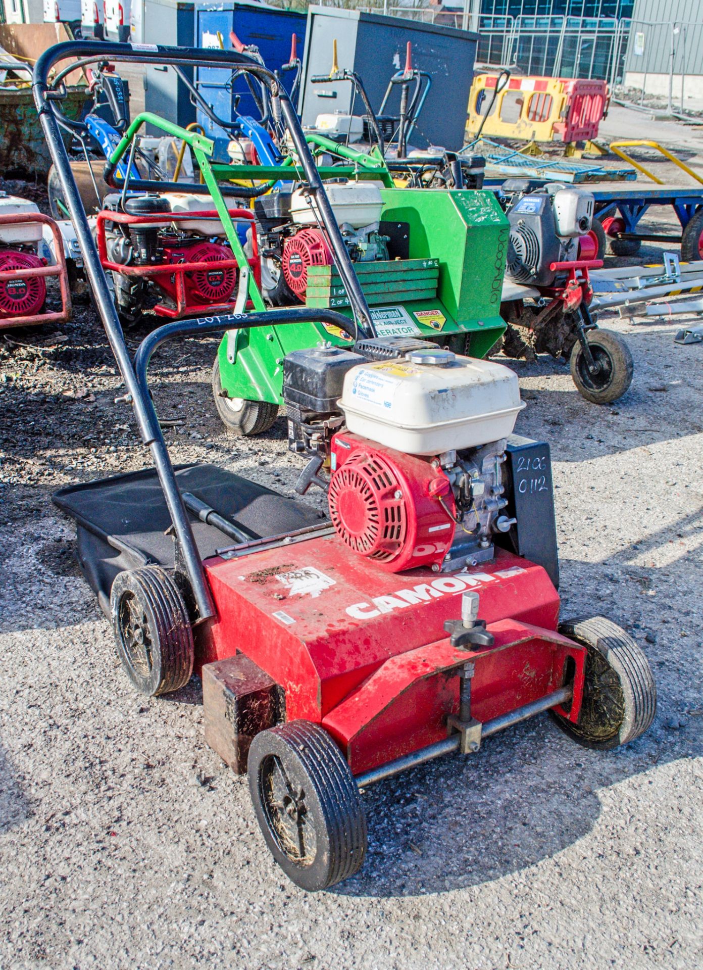 Camon petrol driven scarifier