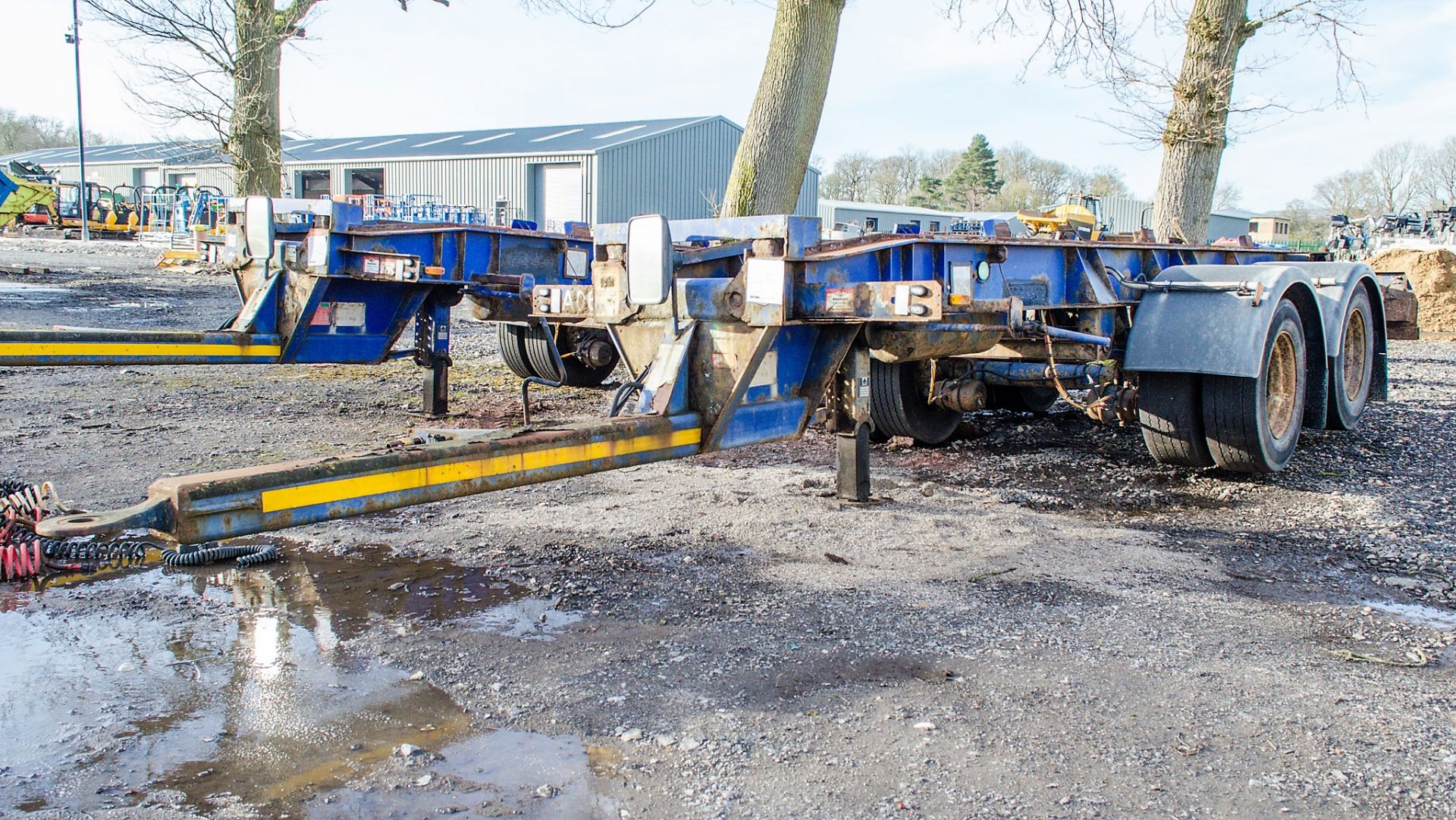 Donbur DC18BS tandem axle draw bar trailer Year: 2006 S/N: 50588 Identification Number: C224482 **