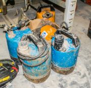 5 - submersible water pumps ** All for spares or in disrepair **