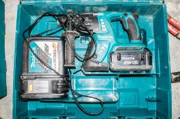 Makita BHR262 36v cordless SDS rotary hammer drill c/w charger, battery & carry case A762933