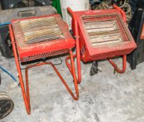 2 - 240v infra red heaters
