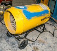 Master gas fired 110v space heater