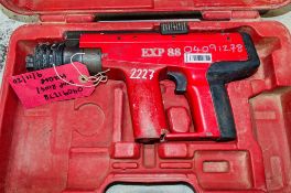 EXP 88 nail gun c/w carry case