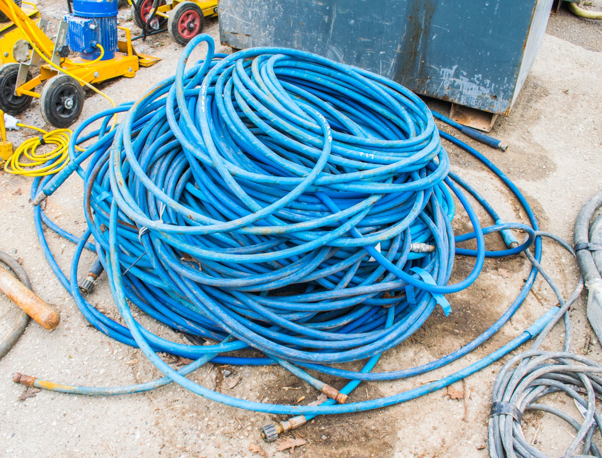 Quantity of pressure washer hose as lotted