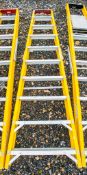 10 tread glass fibre framed step ladder