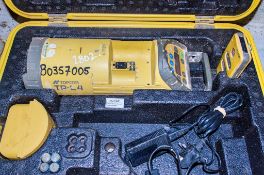 Topcon TP-L4 pipe laser c/w charger, battery, receiver & carry case B0357005
