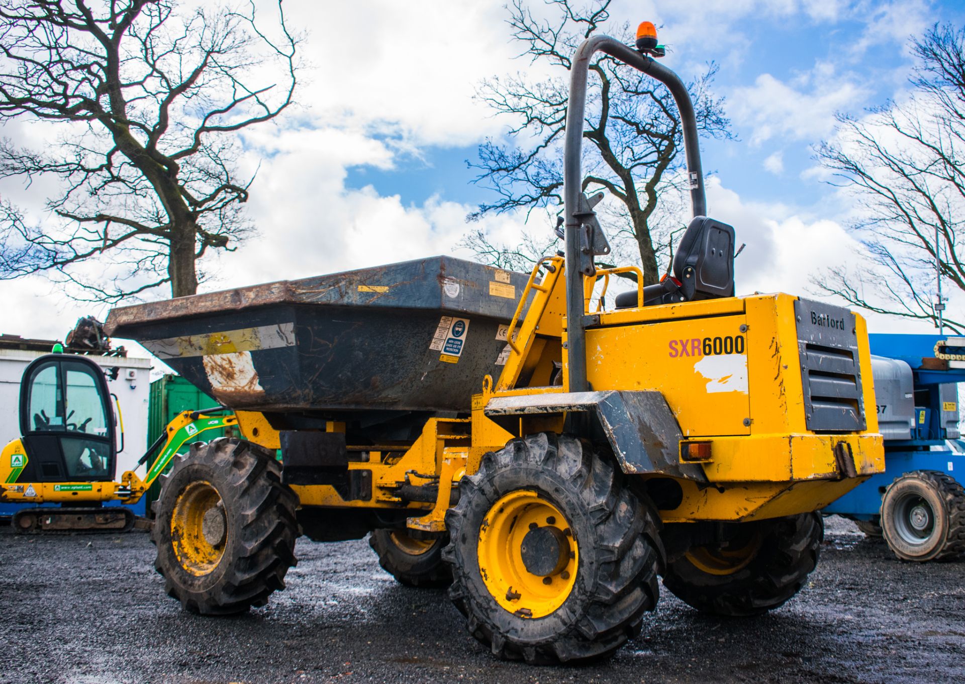 Barford SXR6000 6 tonne swivel skip dumper Year: 2008 S/N: SMWB0183 Recorded Hours: 2896 - Bild 4 aus 19