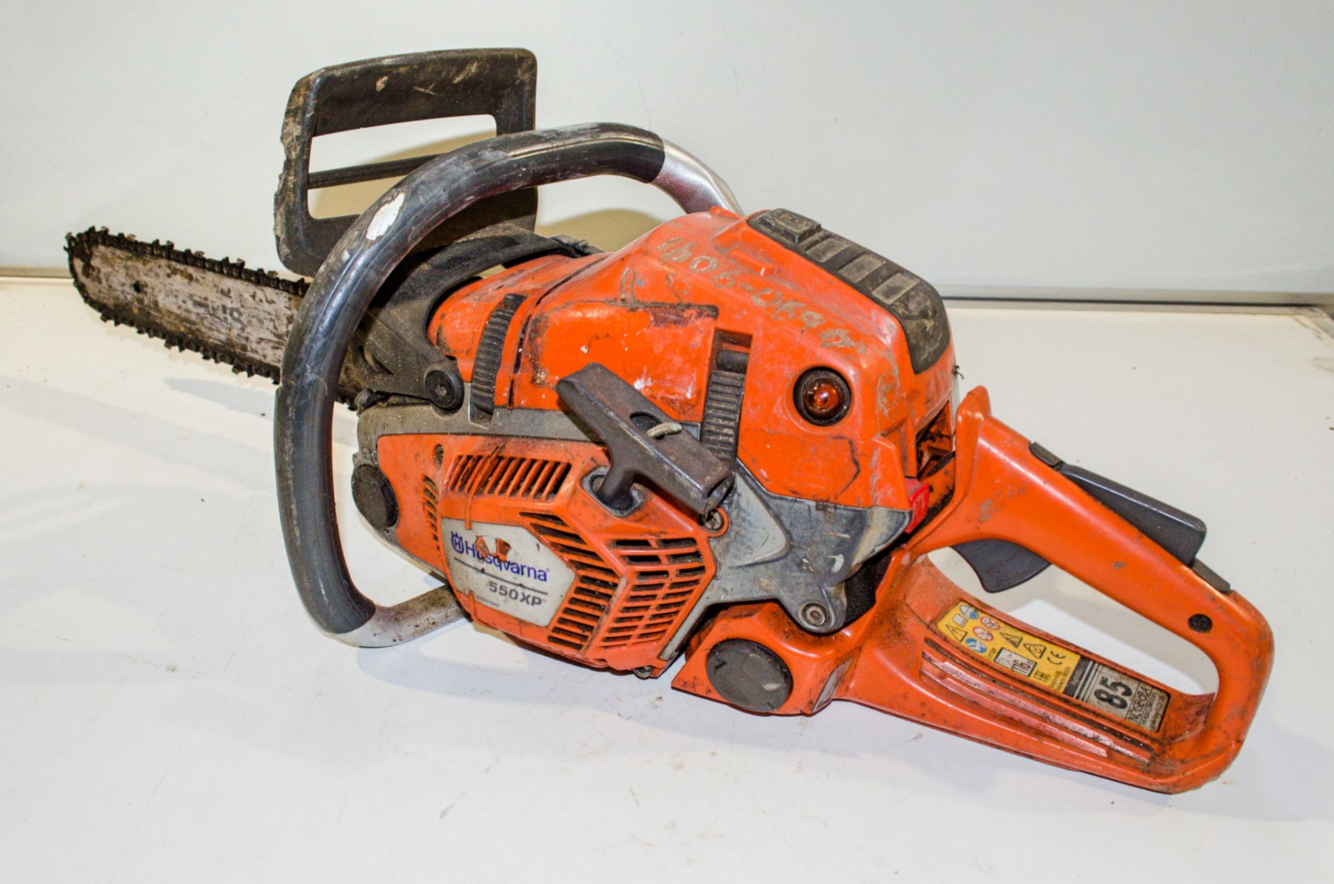 Husqvarna 550XP petrol driven chainsaw