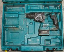 Makita DHR242 18v cordless SDS rotary hammer drill c/w carry case ** No battery or charger **