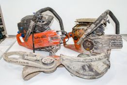 2 - Husqvarna K760 petrol driven cut off saws ** Both for spares **