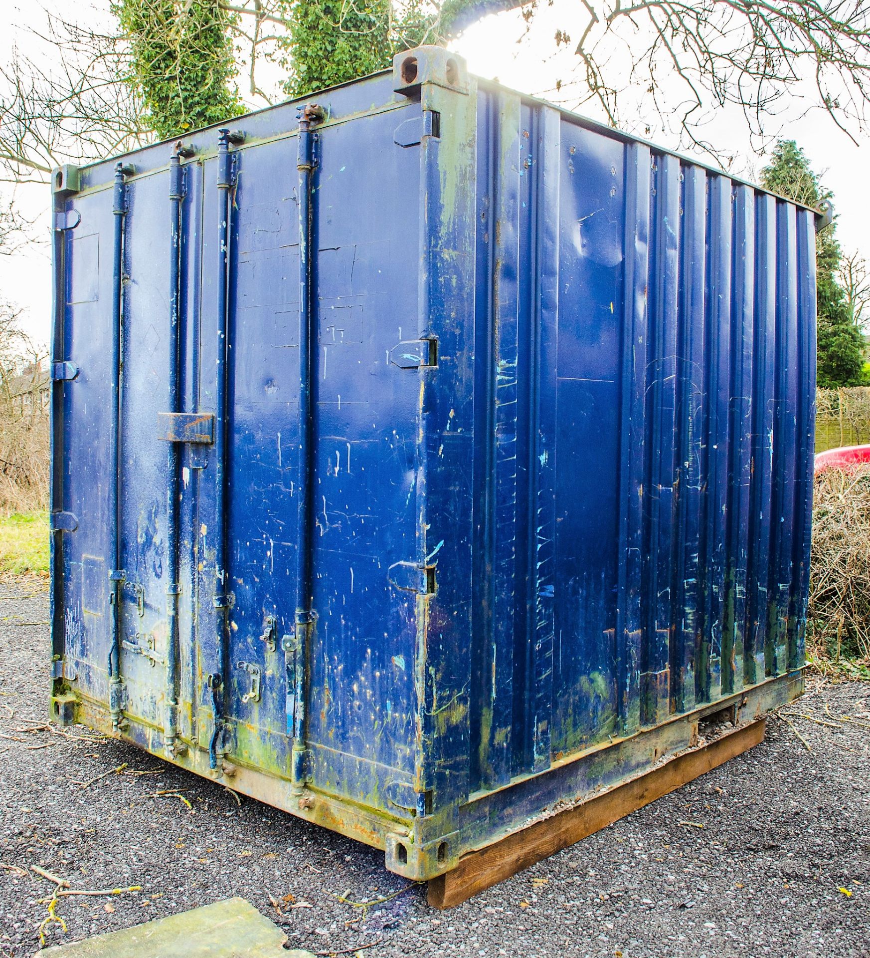 10 ft x 8 ft steel container