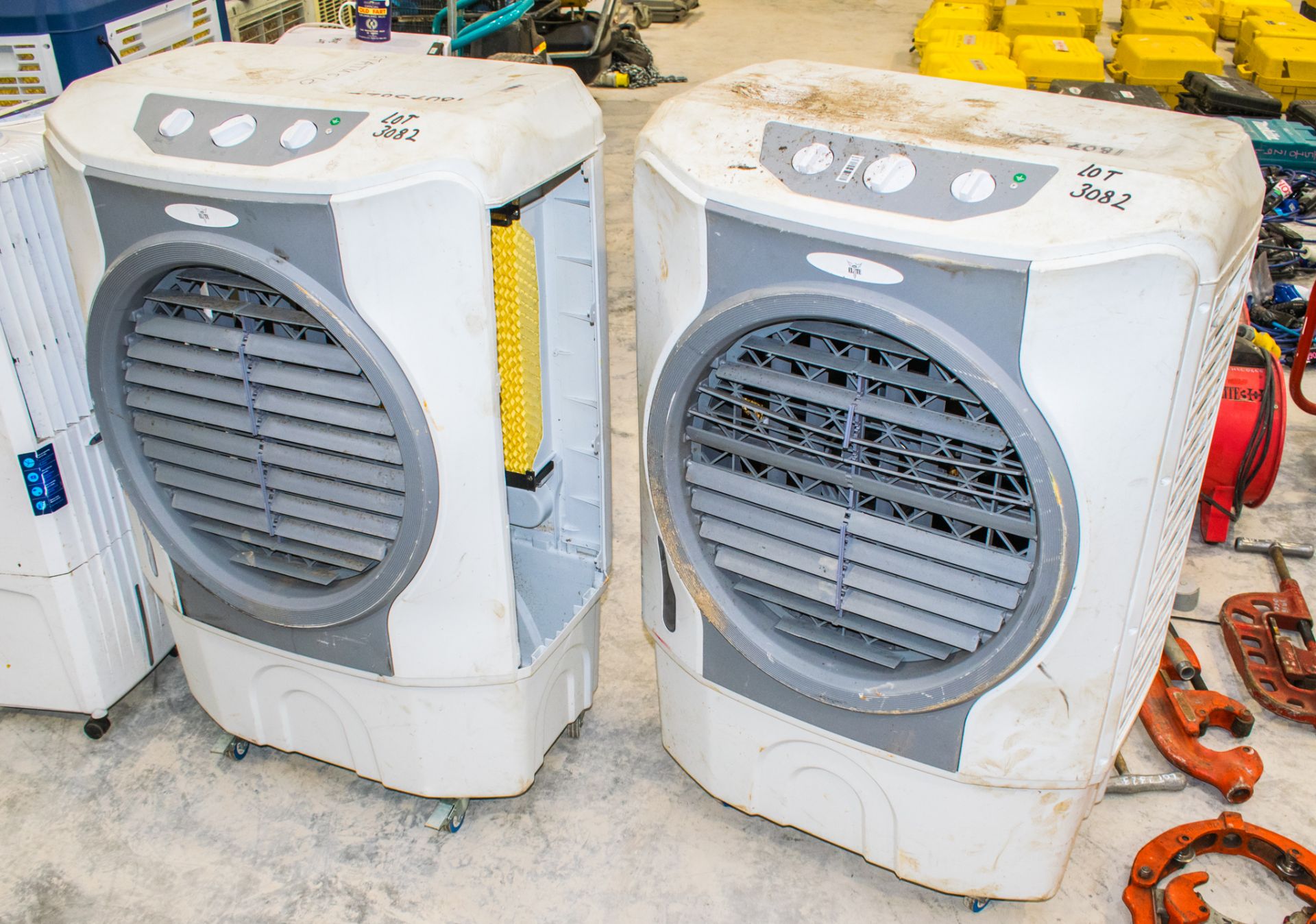 2 - Elite 240v evaporative coolers