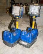 2 - K9 cordless inspection lamps ** No chargers **