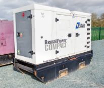 SDMO R110 100 kva diesel driven generator Year: S/N: Recorded Hours: 14,569 A604032 ** Dashboard