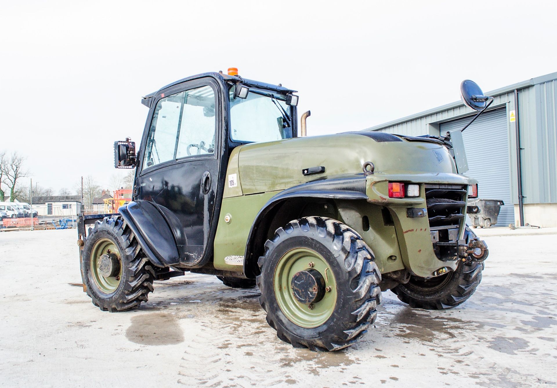 JCB 524-50 5 metre telescopic handler EX MOD Year: 2008 S/N: 1417311 Recorded Hours: 3104 - Image 3 of 20