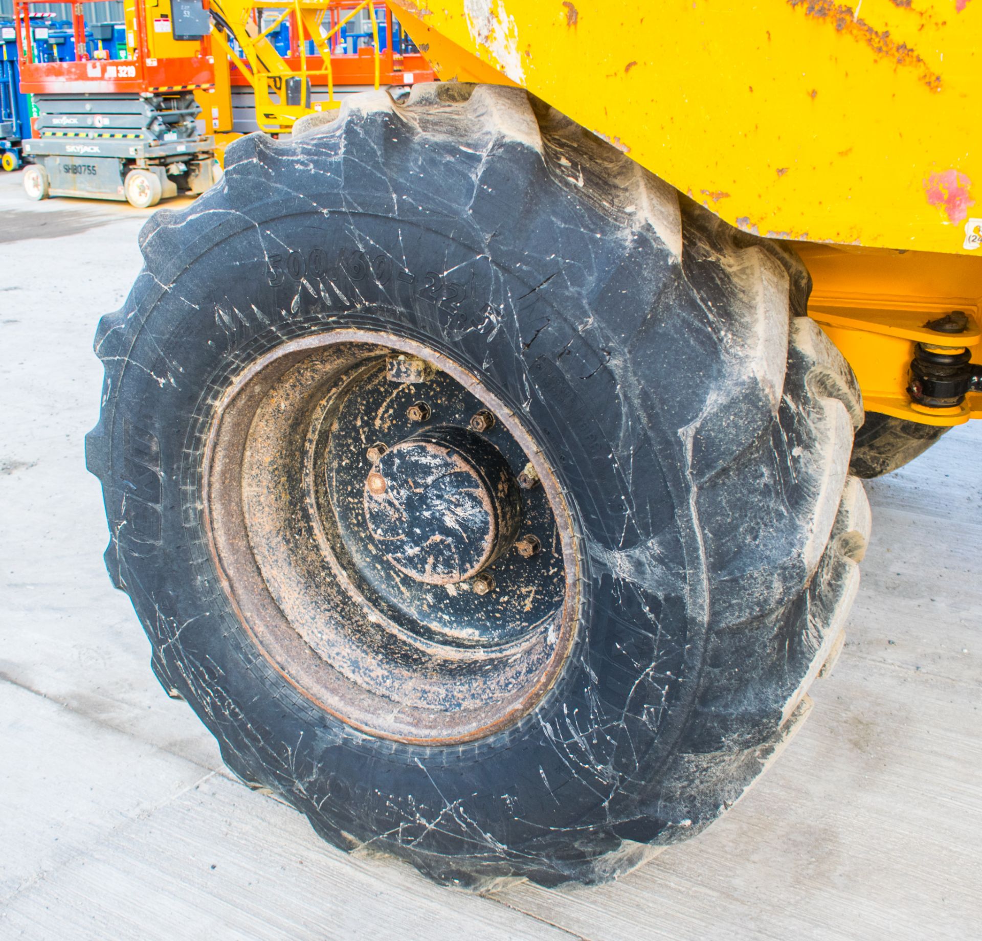 Thwaites 9 tonne straight skip dumper  Year: 2014 S/N: C8541 Recorded Hours: 2477 1886 - Image 9 of 17