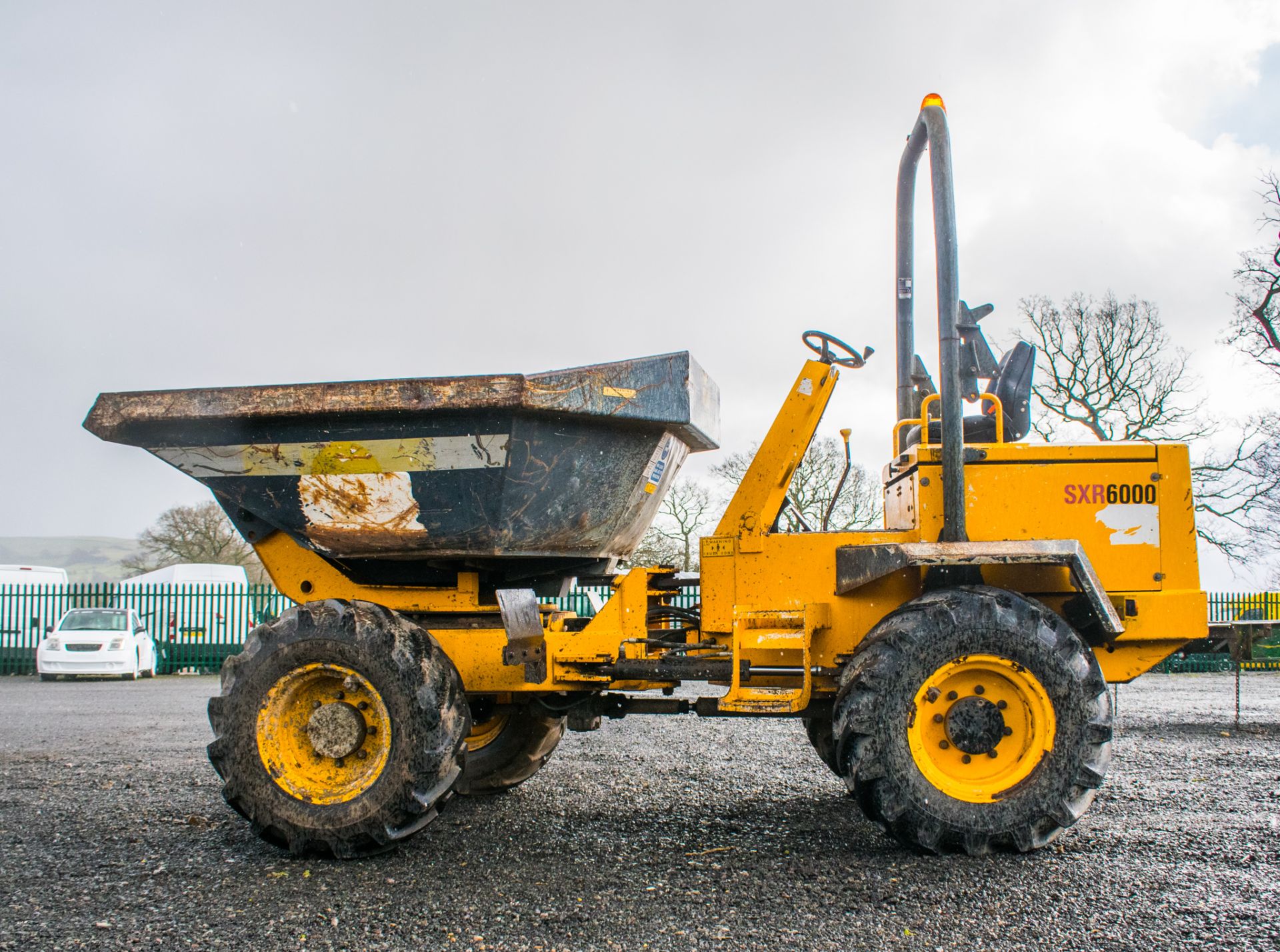 Barford SXR6000 6 tonne swivel skip dumper Year: 2008 S/N: SMWB0183 Recorded Hours: 2896 - Bild 8 aus 19