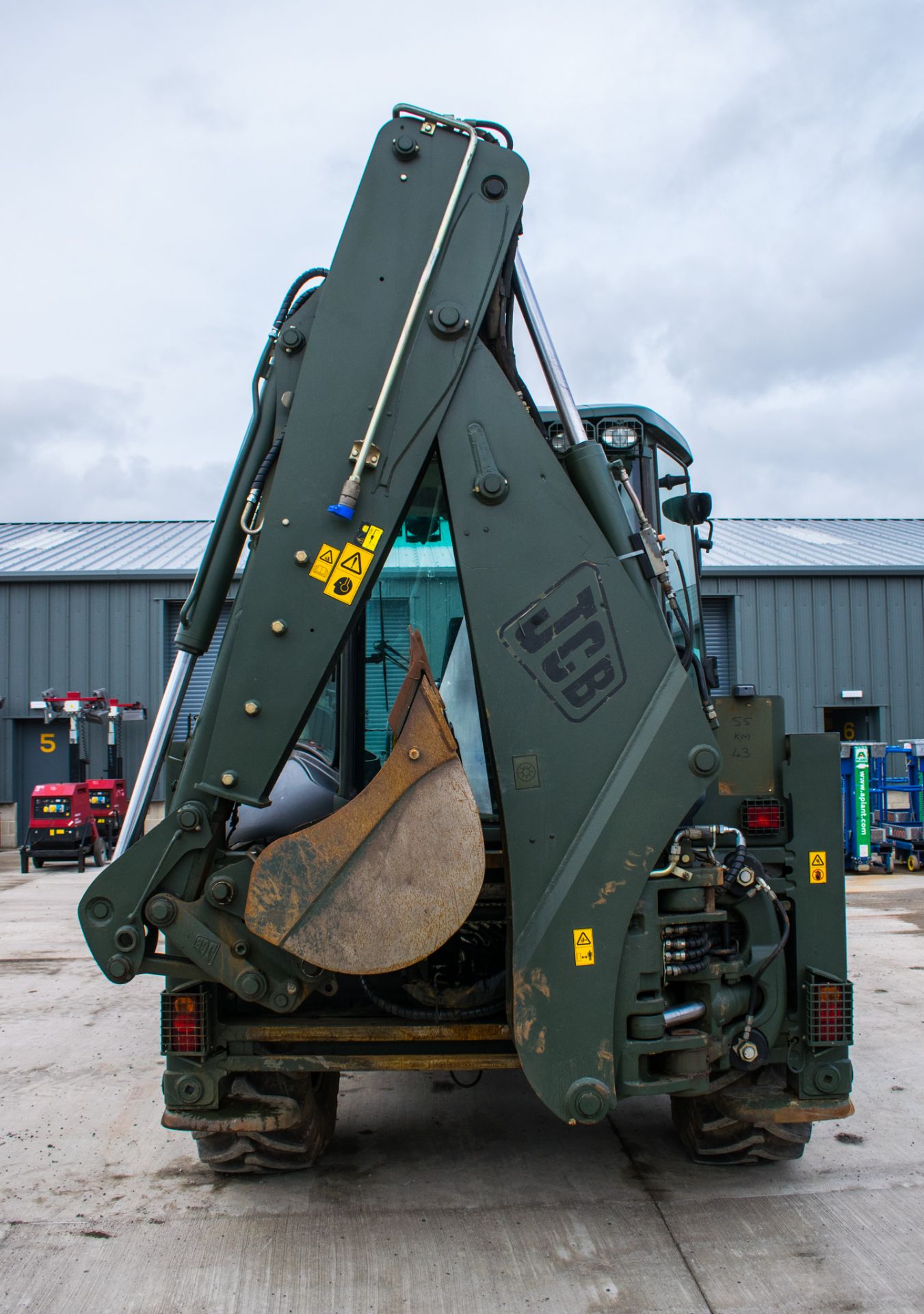 JCB 4CX Sitemaster backhoe loader  Year: 2010 S/N: 2004062 Recorded Hours: 2988 c/w spare wheel & - Bild 7 aus 25