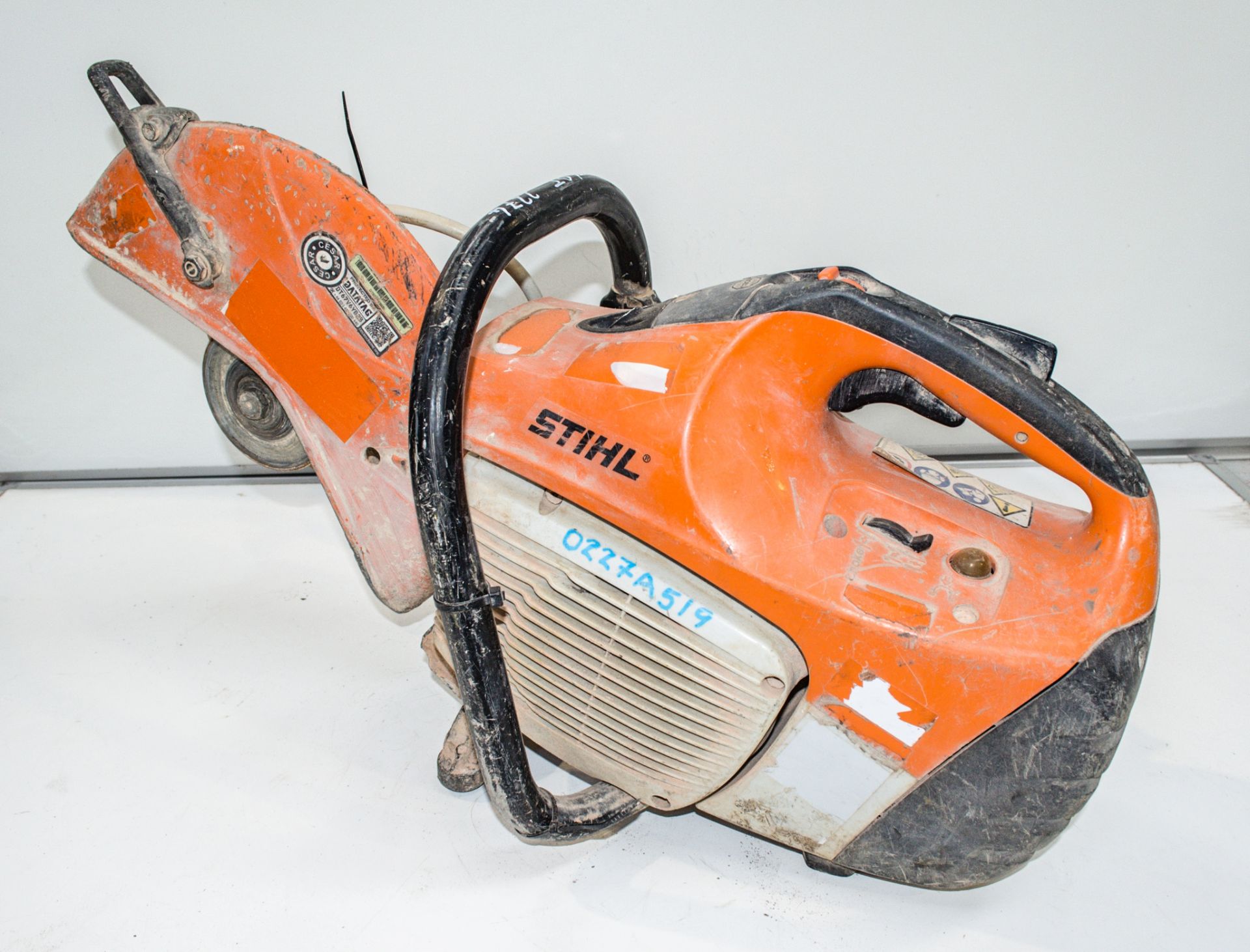 Stihl TS410 petrol driven cut off saw 0227A519